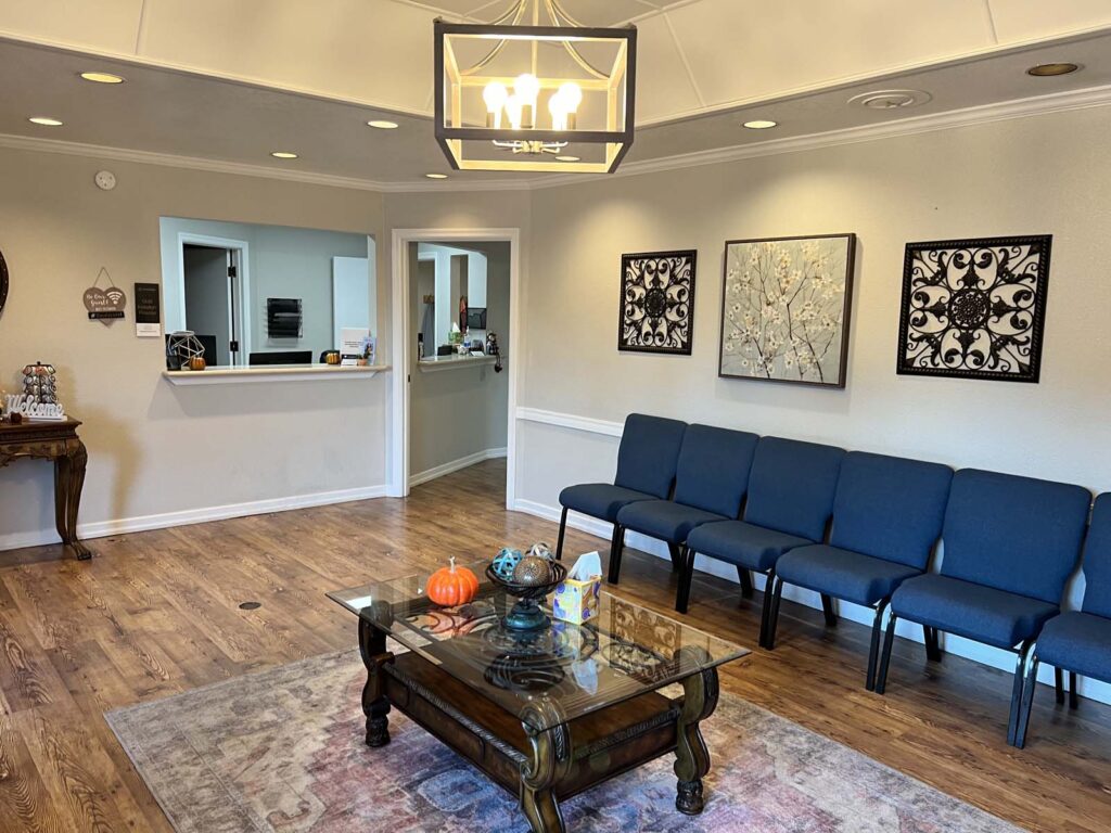 lobby of north park family dental
