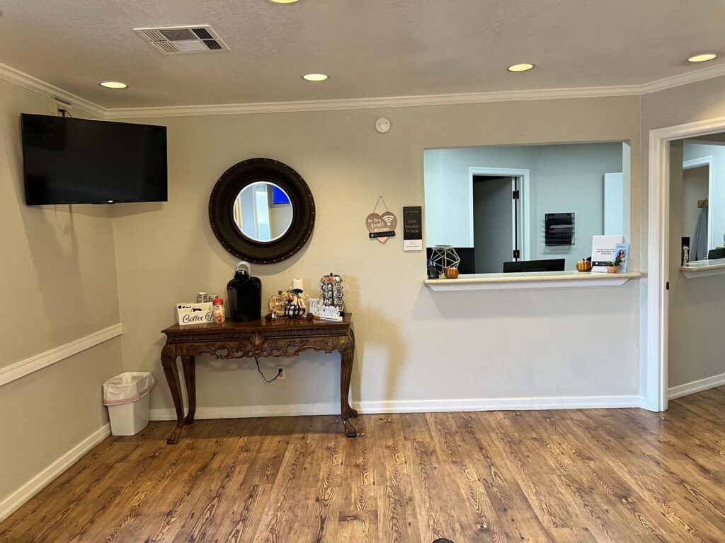 lobby of north park family dental