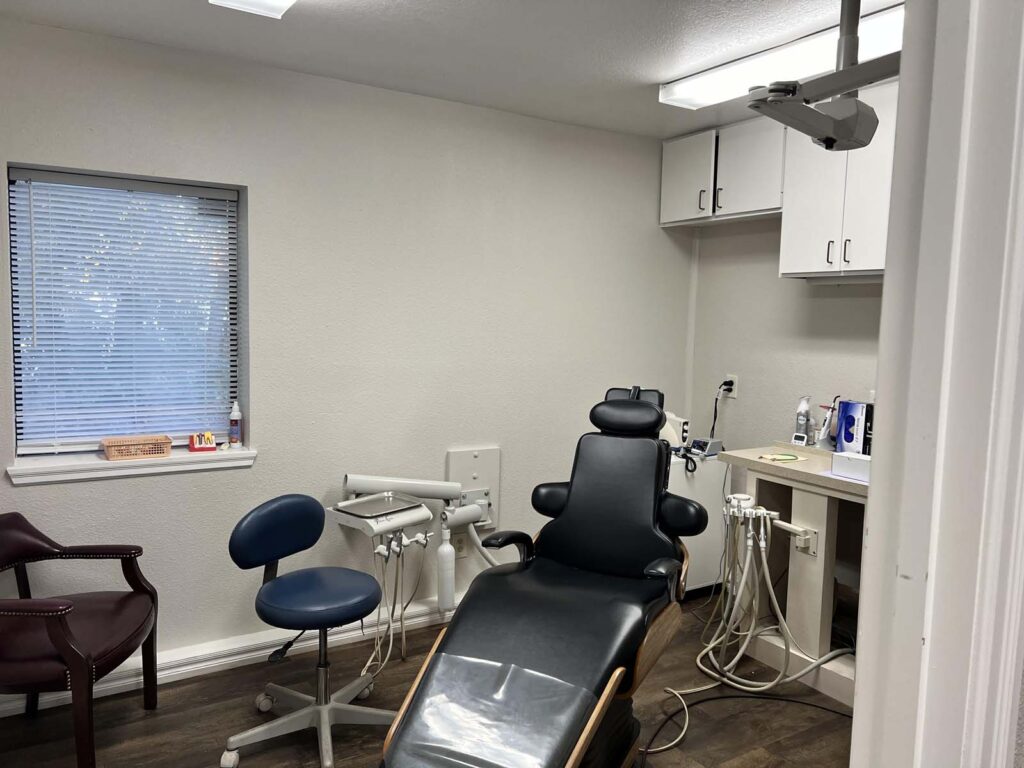 patient room at north park family dental